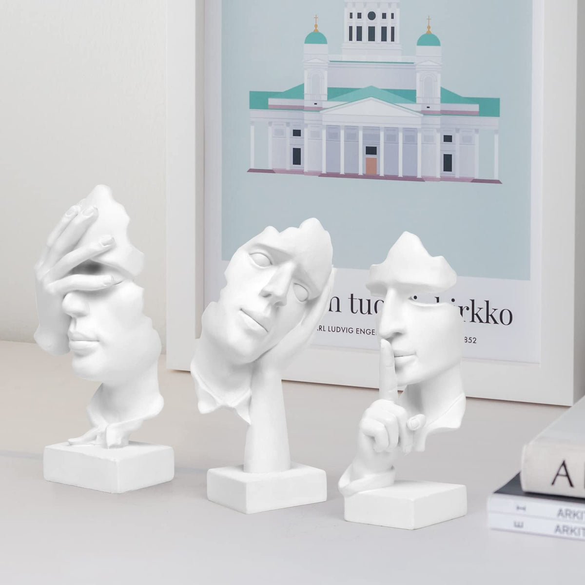 Modern Thinker Sculpture Set
