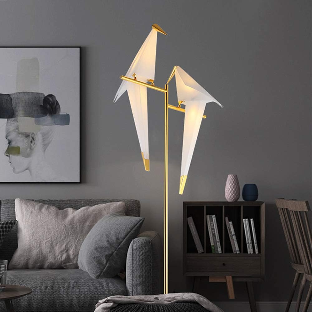 Origami Bird Floor Lamp