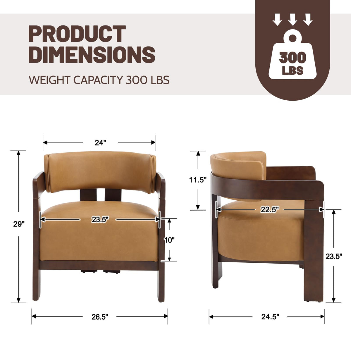 CIMOTA Modern Accent Chair