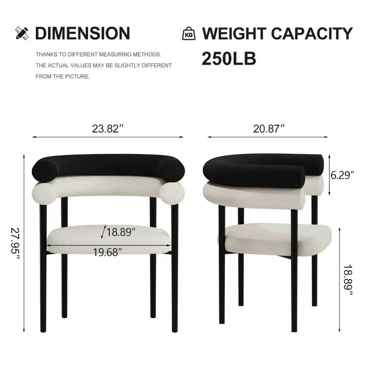 9 Piece Marble Expandable Table Set with 8 Comfy Dining Chairs