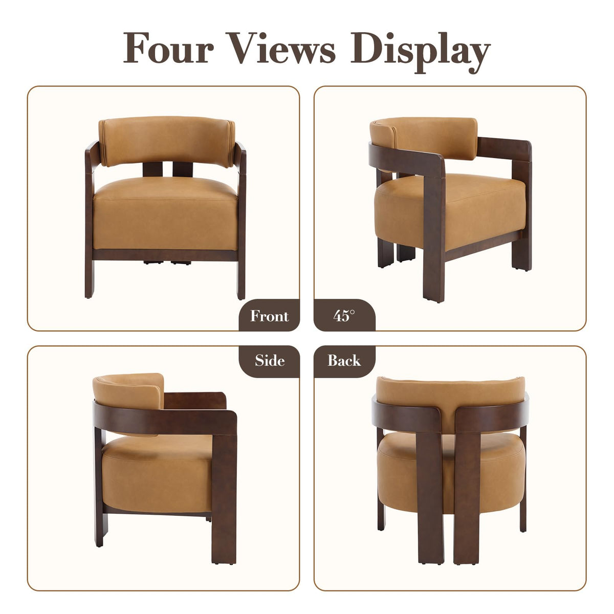 Ya-Home Modern Accent Chair Set of 2