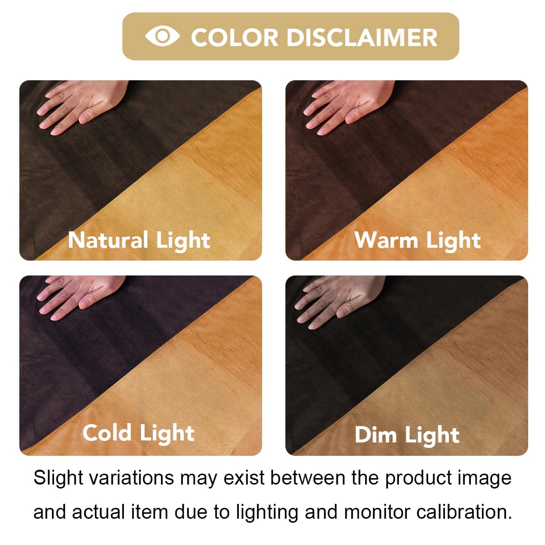Velvet Color-Block Curtain Set