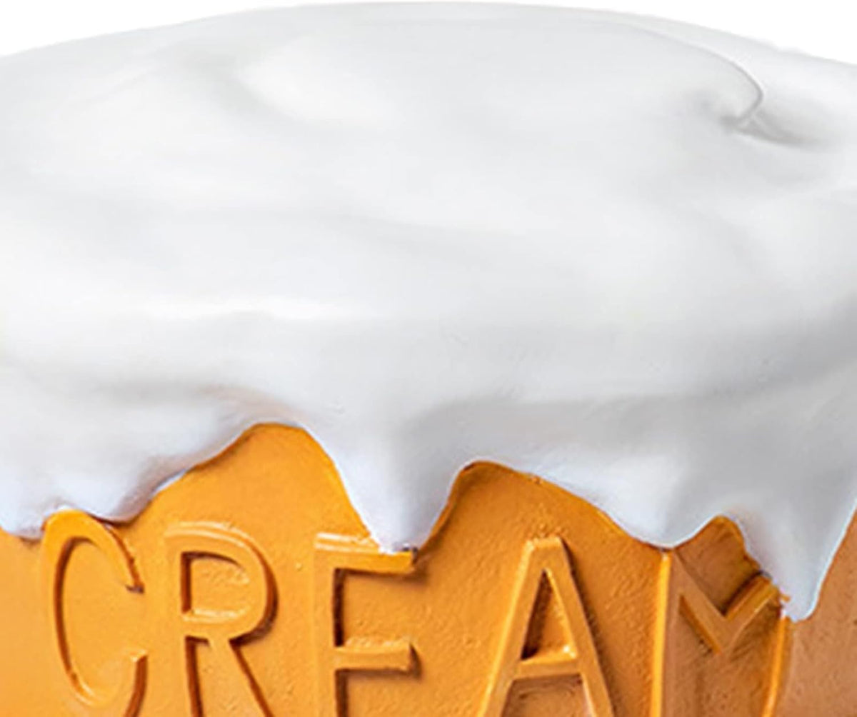 Ice Cream-Shaped Resin Accent Stool