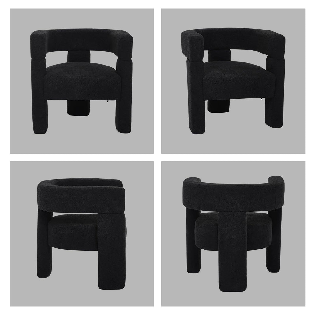 Sherpa Boucle Accent Chairs