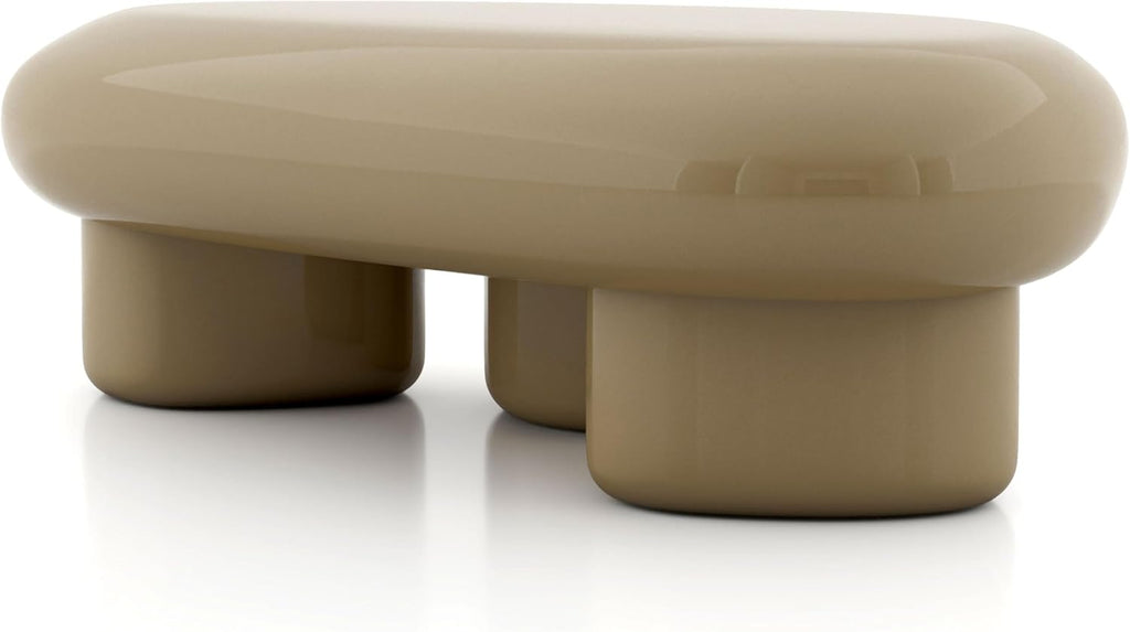 Kavren Oval Low Coffee Table Set