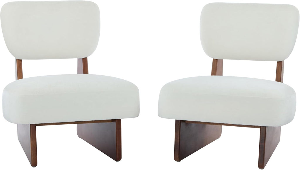 Christopher Knight Home Mores Low Profile Accent Chair Set of 2