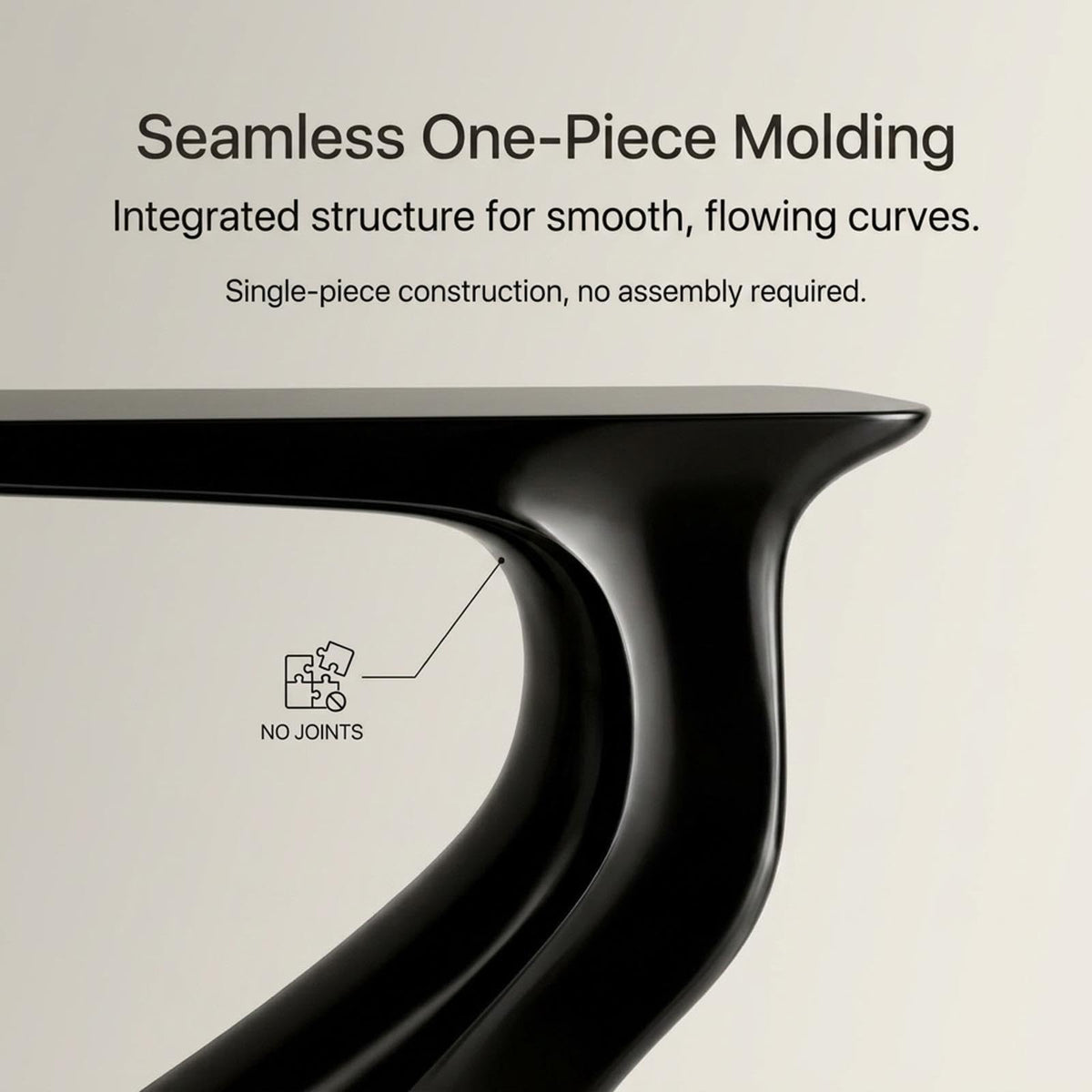 Fiberglass Modern Console Table