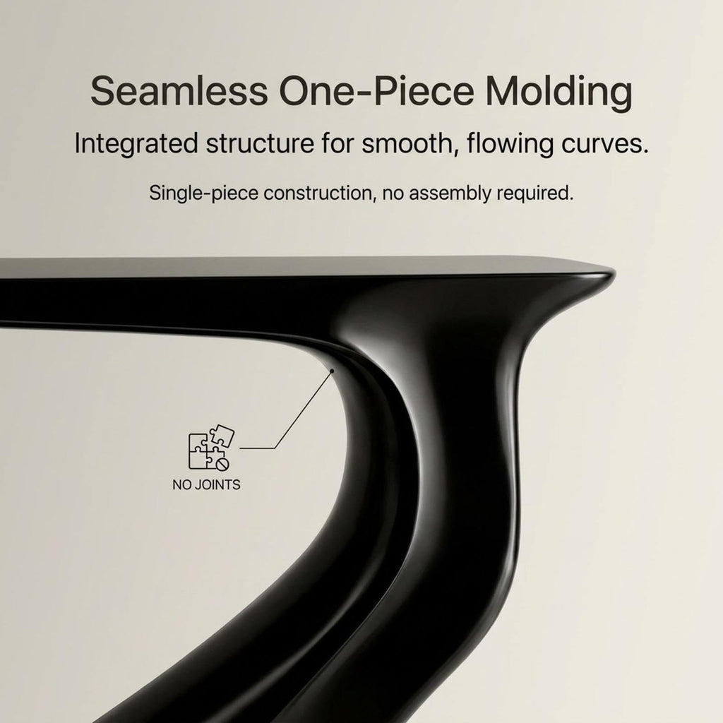 Fiberglass Modern Console Table