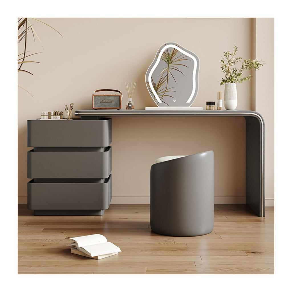 Vanity Desk with Three Drawers & Chair