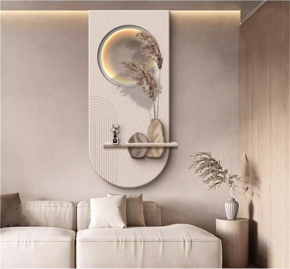 3D Sandstone LED Wall Painting