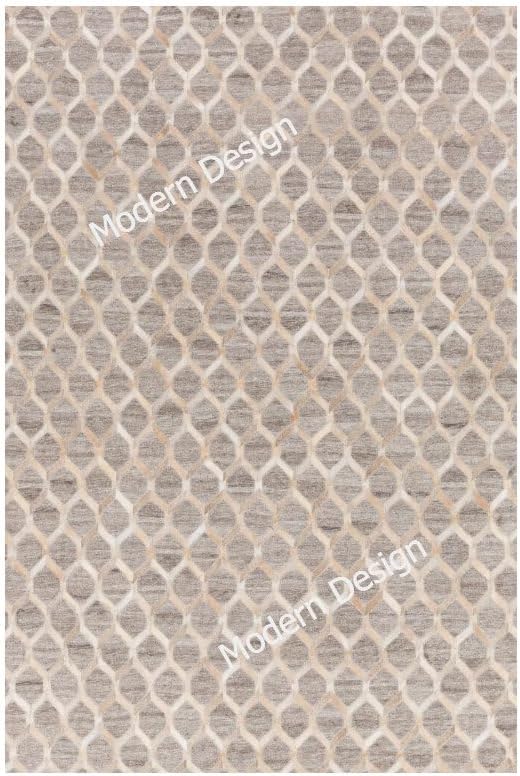 Modern Design Patchwork Cowhide Area Rug