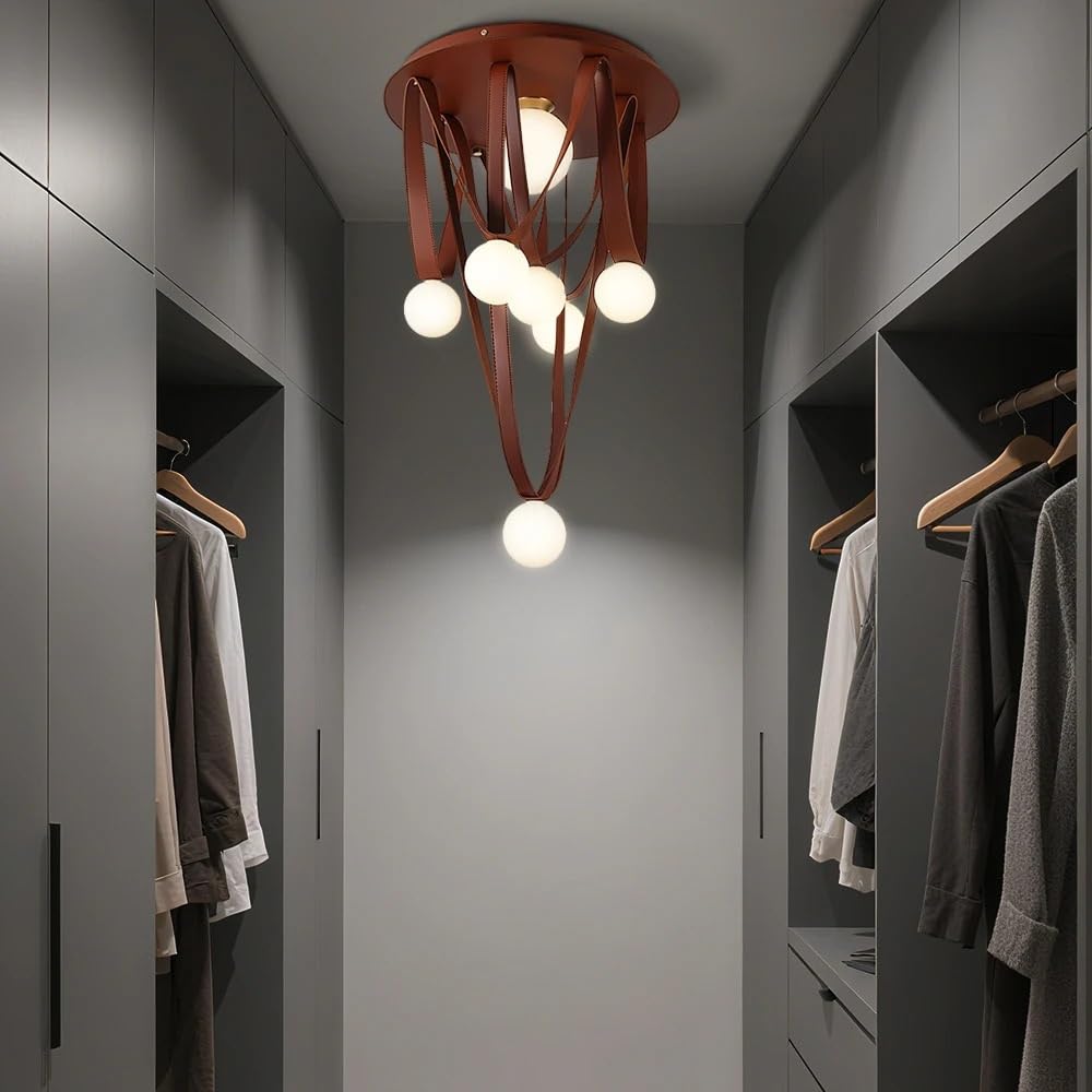 Italian Minimalist Belt Designer Living Room Combination Light Dining Room Decor Hanging Lamp Art Exhibition Hall Light,for House