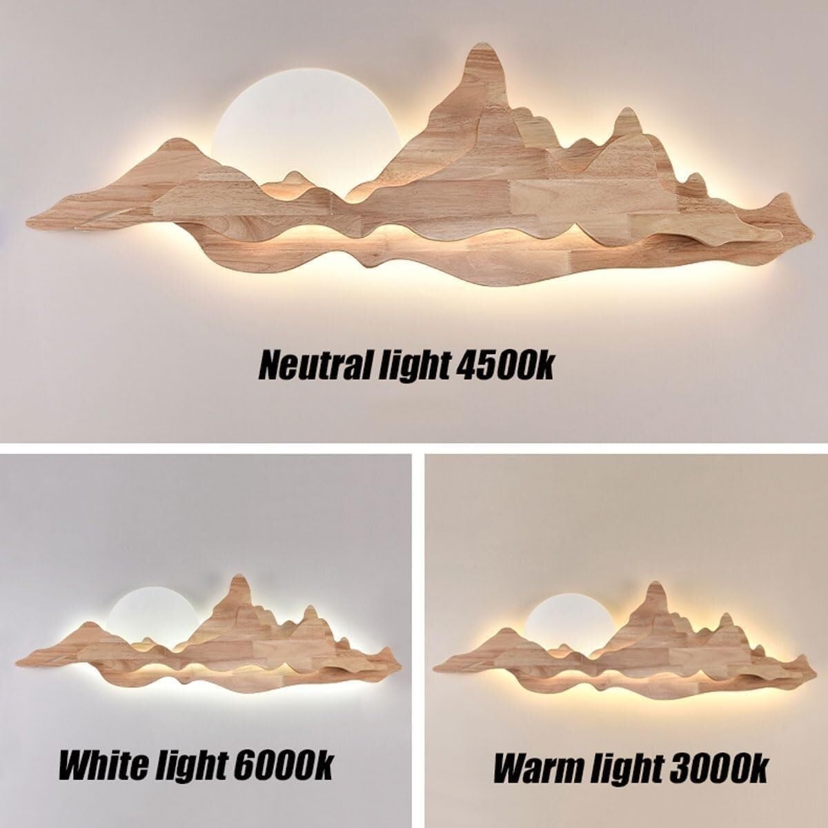Artistic Mountain LED Wall Light