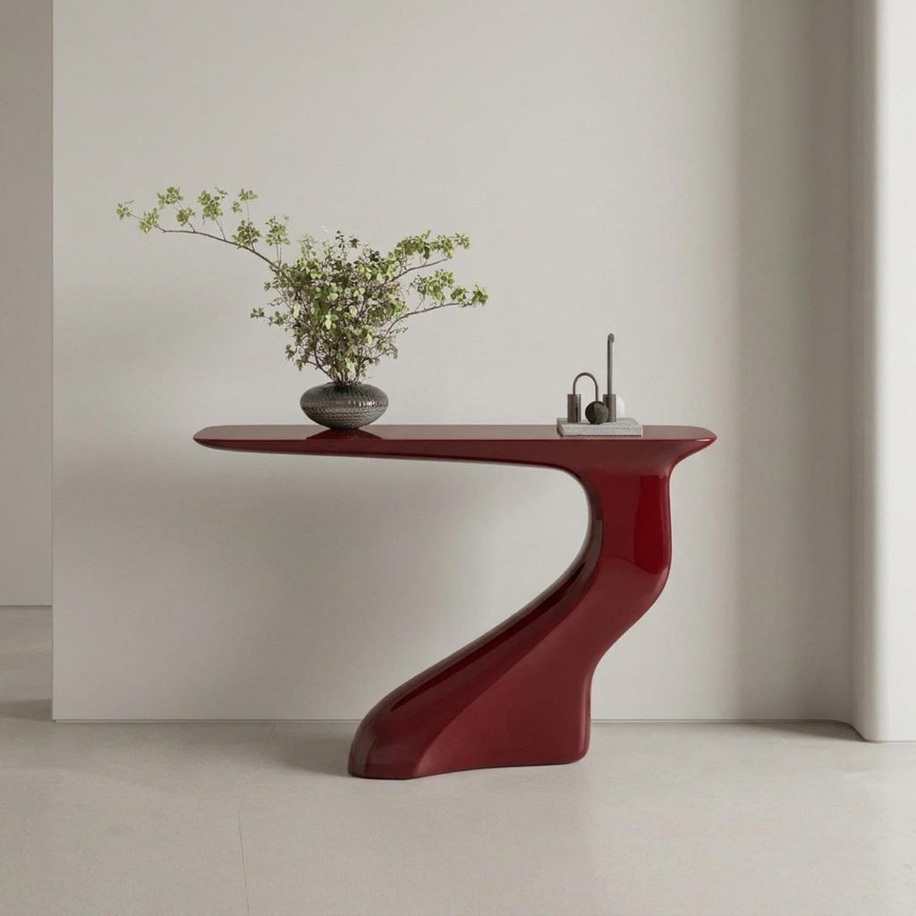 Fiberglass Modern Console Table