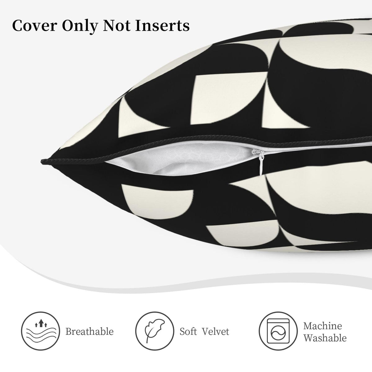 Velvet Animal & Floral Print Pillow Covers