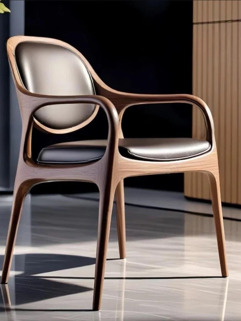 Modern Walnut Dining Chair