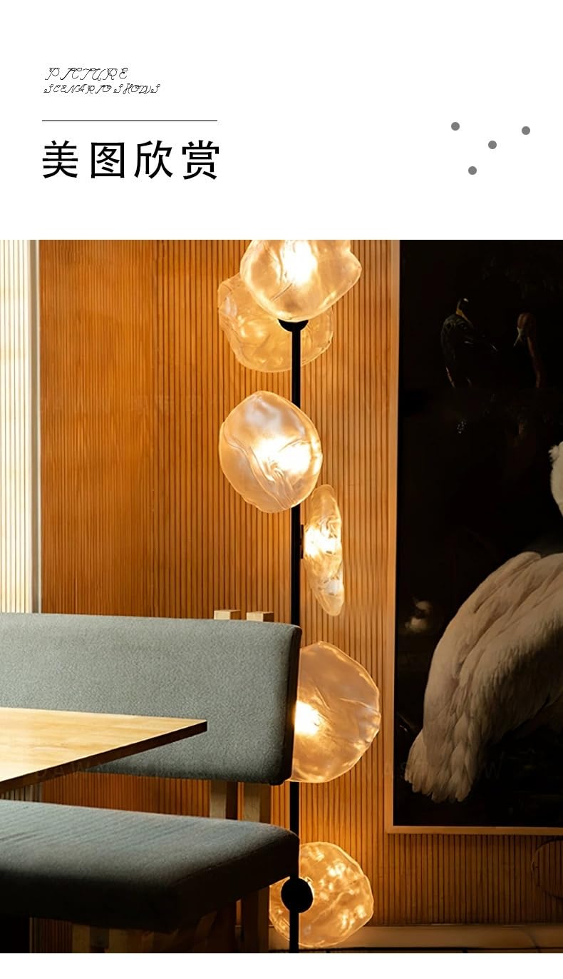 Nordic Modern Floor Lamp Fashion Luxury Family Iiving Room Bedroom Study Villa