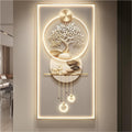 3D LED Oriental Landscape Wall Mural