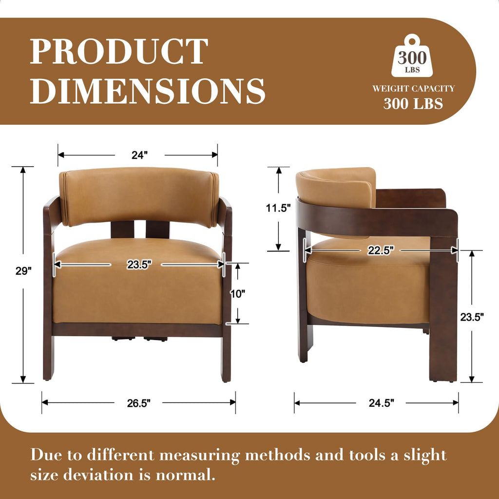 Ya-Home Modern Accent Chair Set of 2