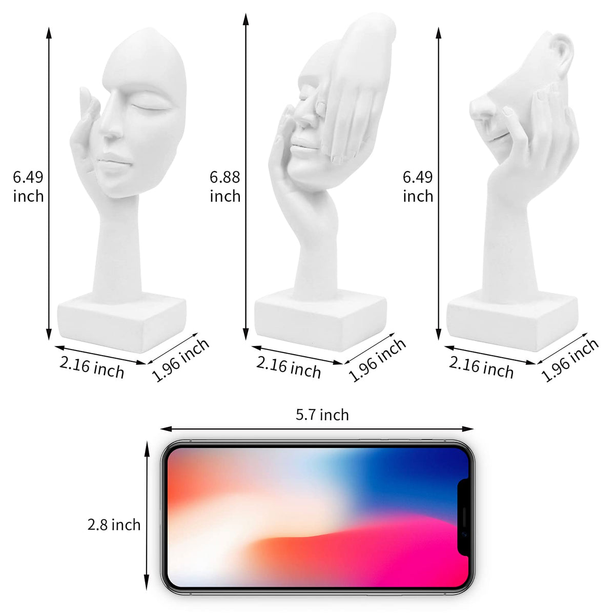 Modern Thinker Sculpture Set