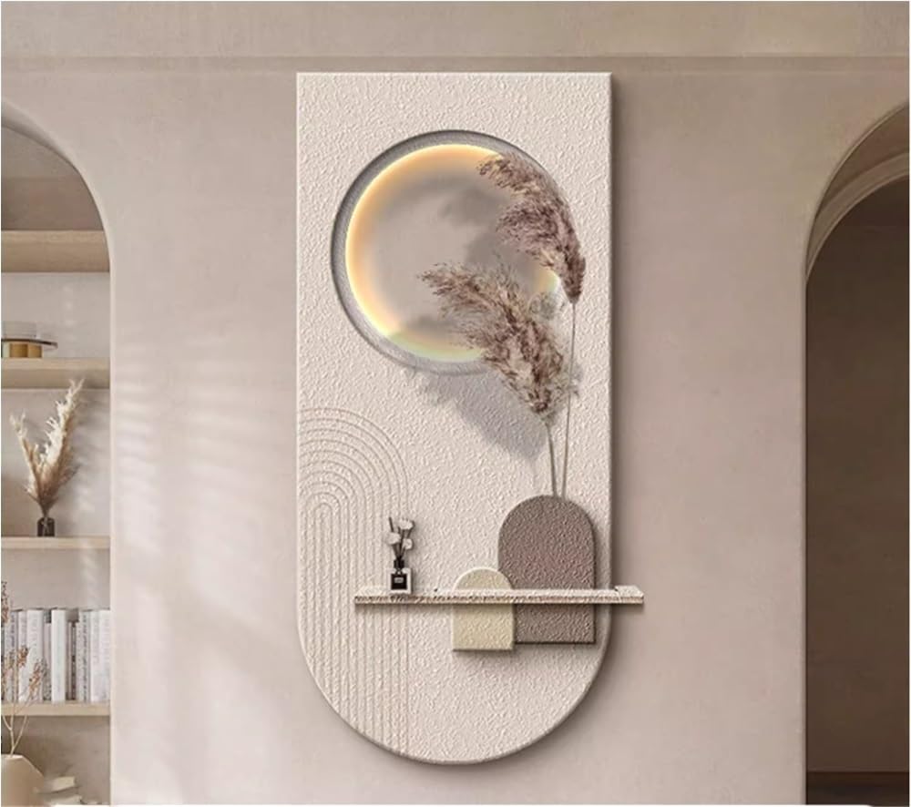 3D Sandstone LED Wall Painting