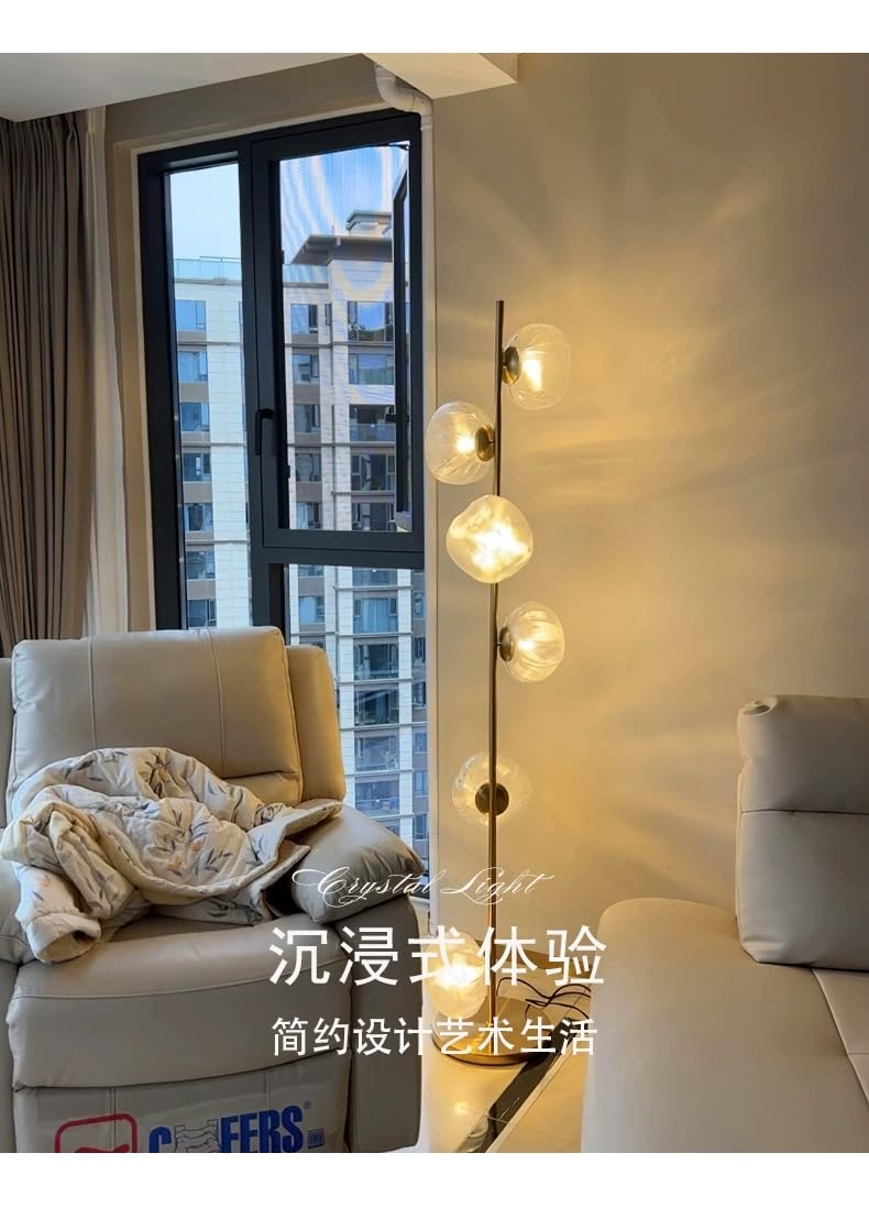 Nordic Modern Floor Lamp Fashion Luxury Family Iiving Room Bedroom Study Villa