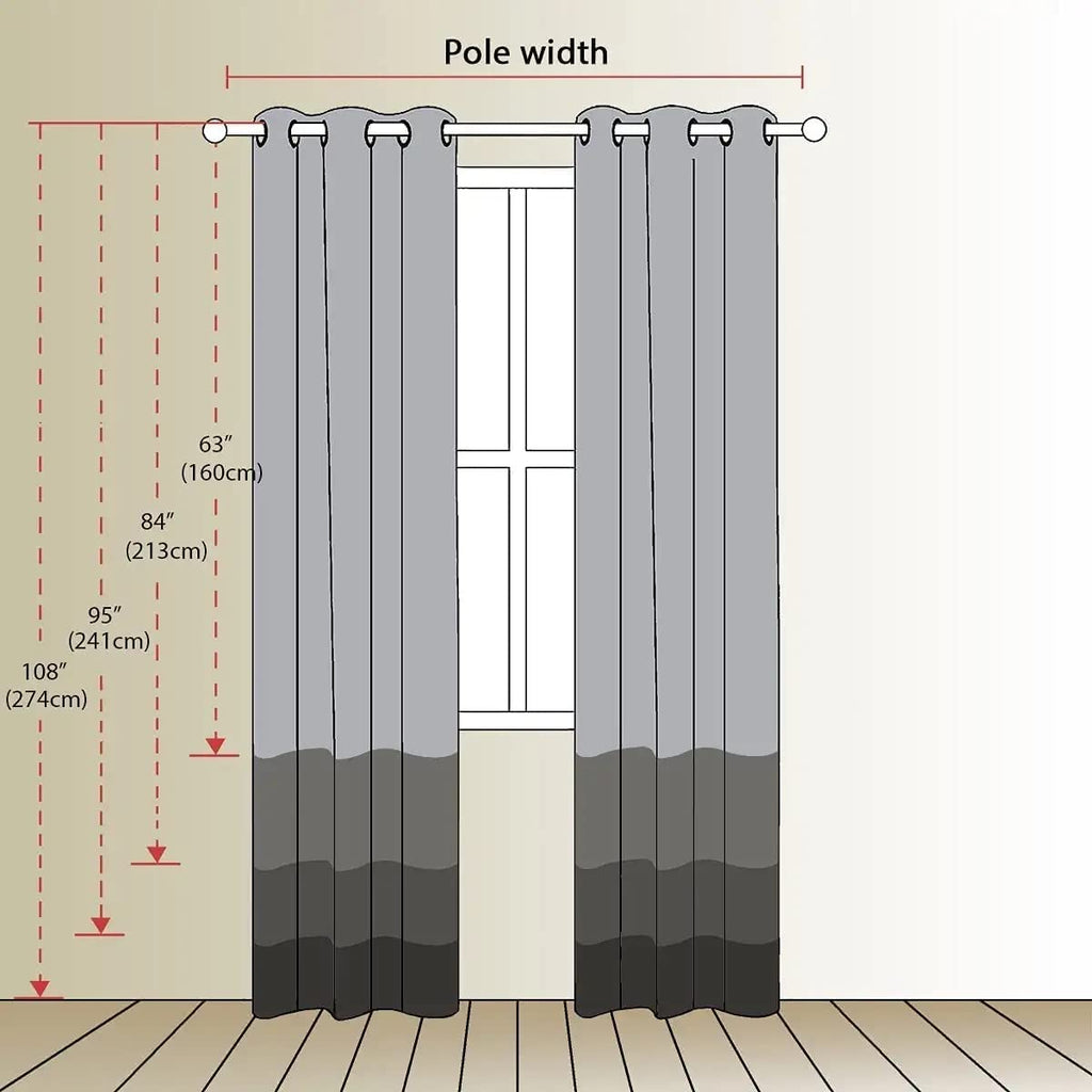 Damask Foil-Print Velvet Blackout Curtains
