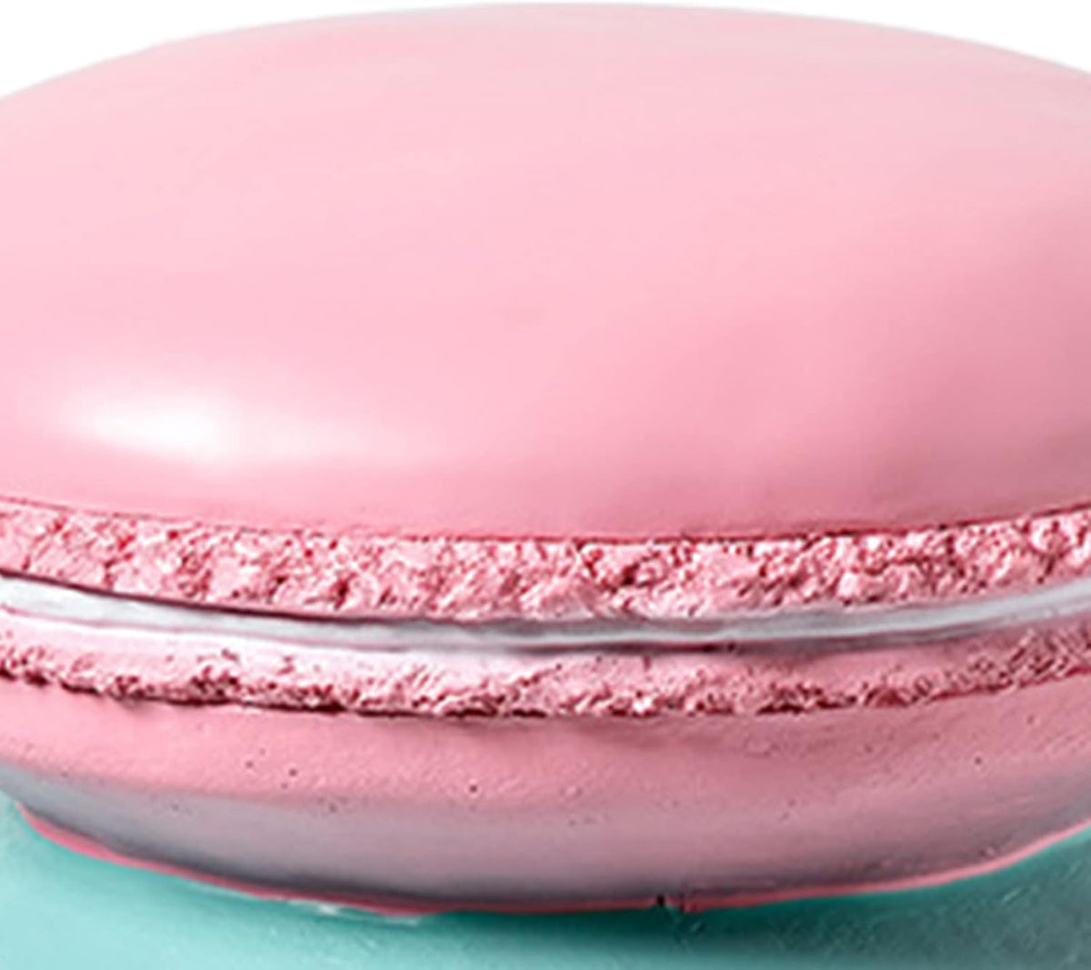 Cute Doughnut Food Stool Hand Painted Resin Shoe Changing Seat