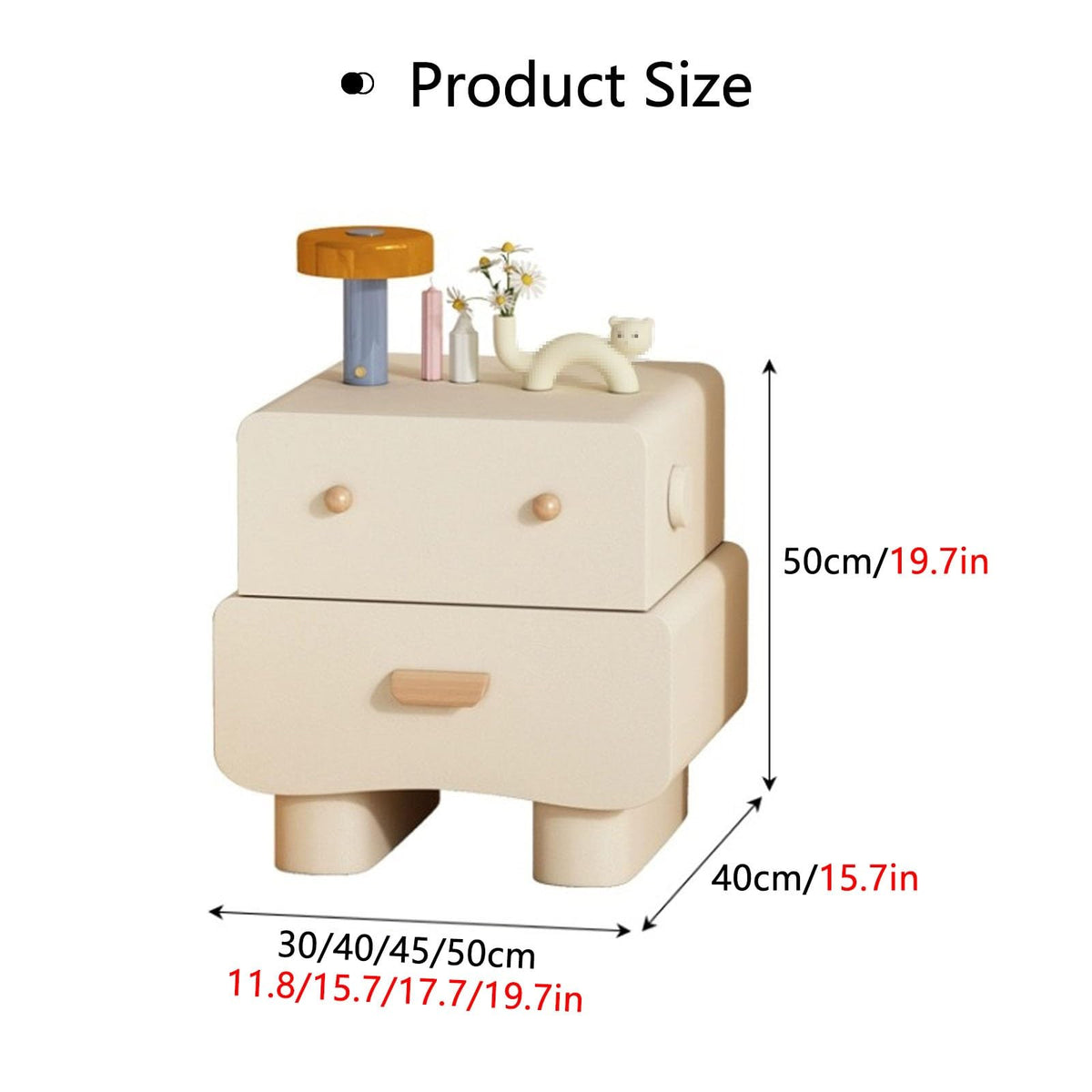 Creative Night Stand, Multifunctional Bedside Table