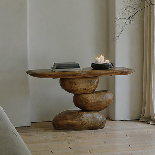 Entry Table Home Decor, Modern Console Table, Entryway Table Wood, Hallway Table, Entrance Table, Foyer Table(Black,120x30cm/47x12in)