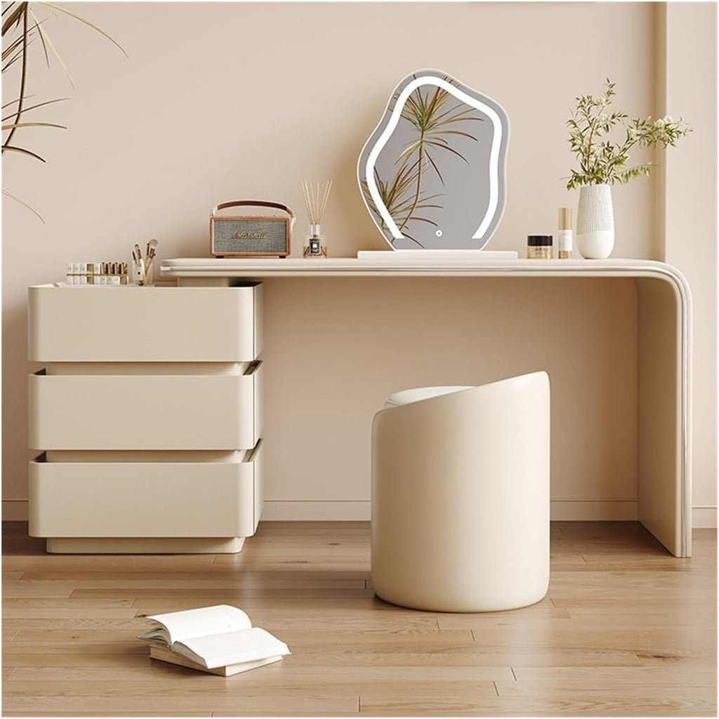 Vanity Desk with Three Drawers & Chair