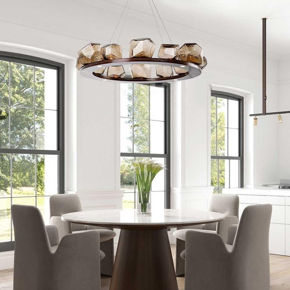 Modern Ring Pendant Light Fixture
