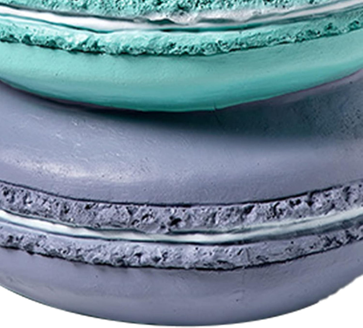 Cute Doughnut Food Stool Hand Painted Resin Shoe Changing Seat