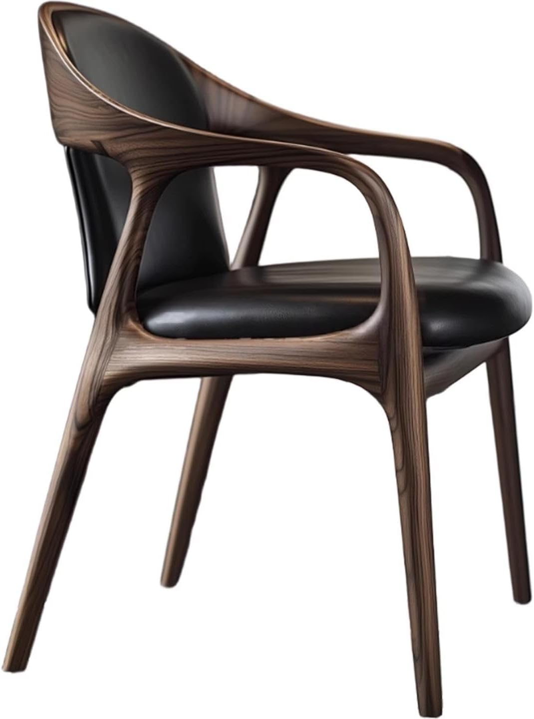 Modern Walnut Dining Chair