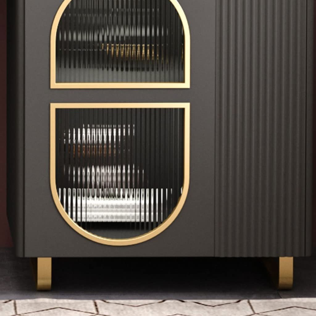 110 cm Retractable Vanity Desk with Dimmable Mirror