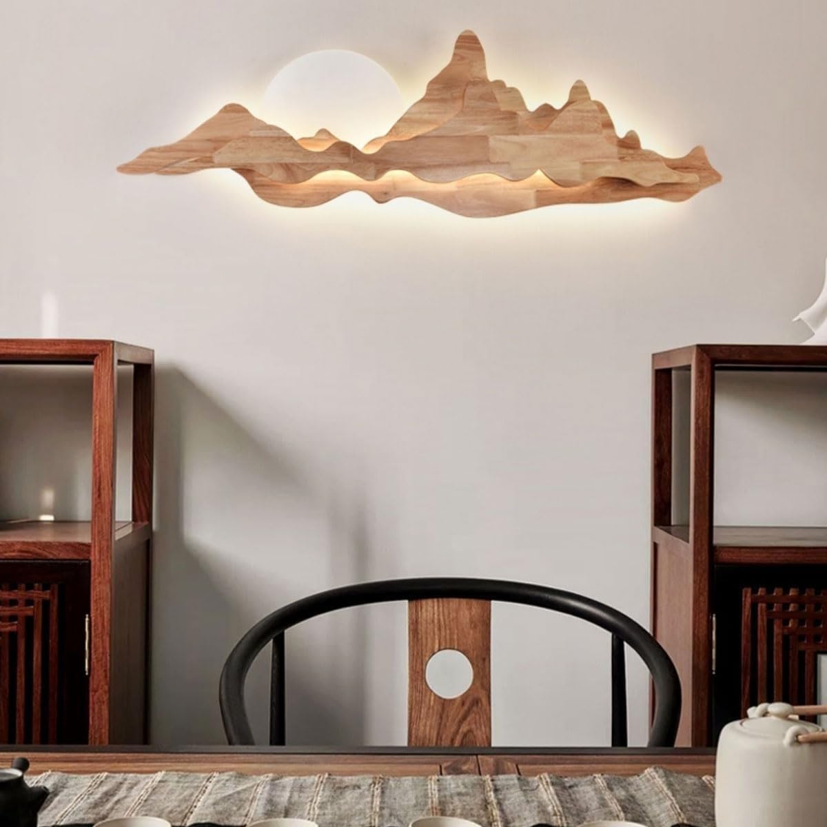 Artistic Mountain LED Wall Light