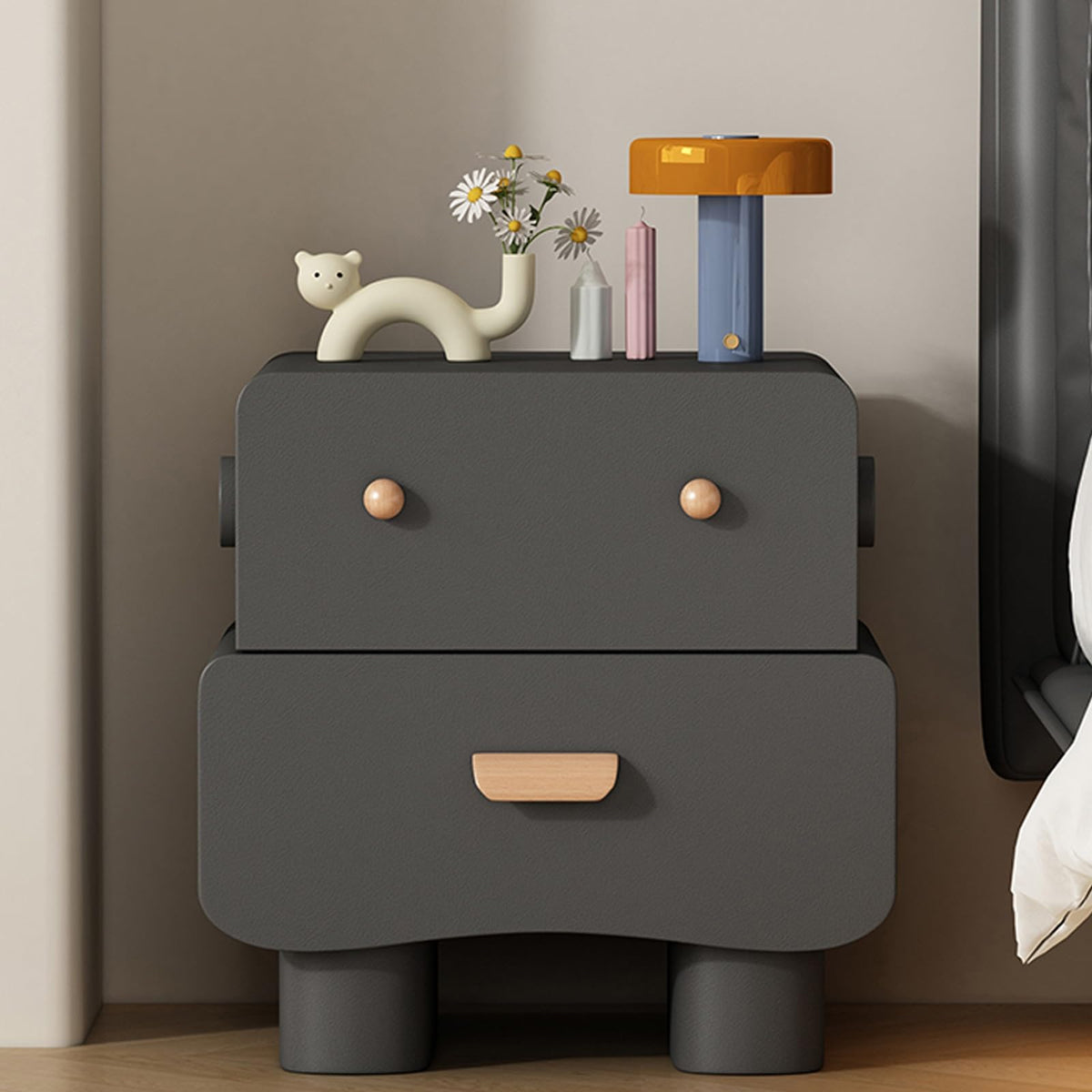 Creative Night Stand, Multifunctional Bedside Table