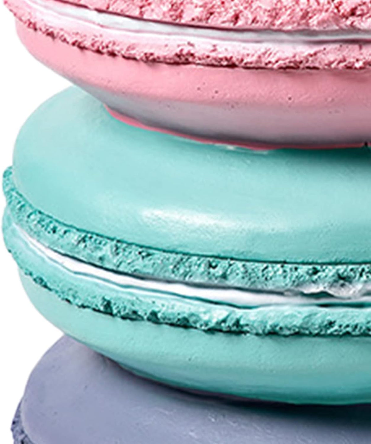 Cute Doughnut Food Stool Hand Painted Resin Shoe Changing Seat