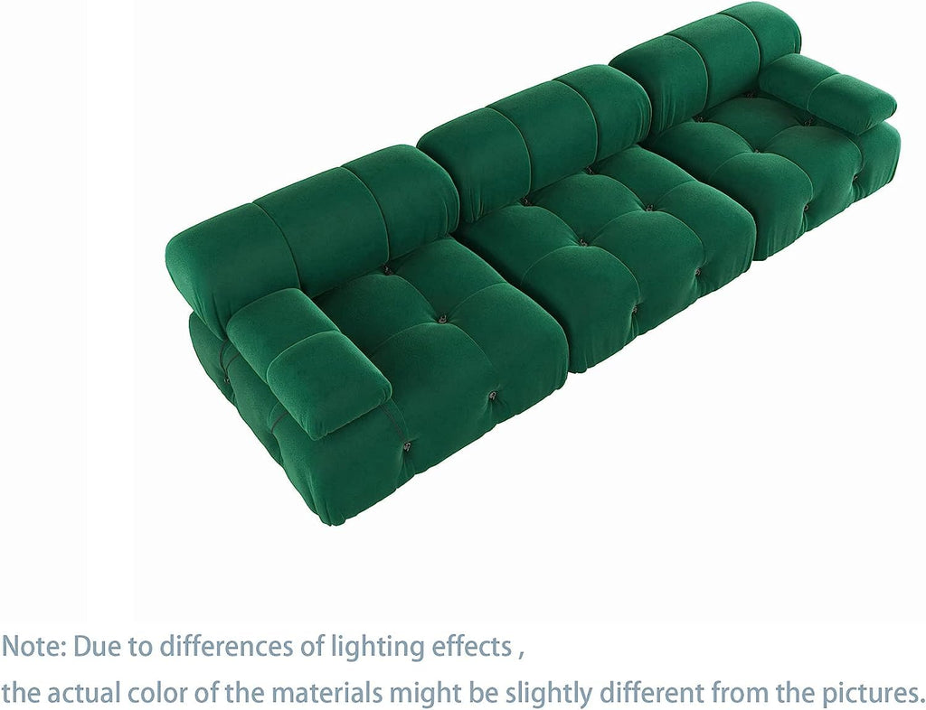 JACH Black Modular Sectional Sofa