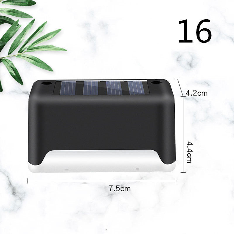 New Upgrade Waterproof LED Solar Fence Lamp Solar Deck Lights Solar Step Light
