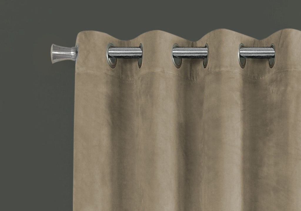 Room-Darkening Grommet Curtain Panels — Set of 2