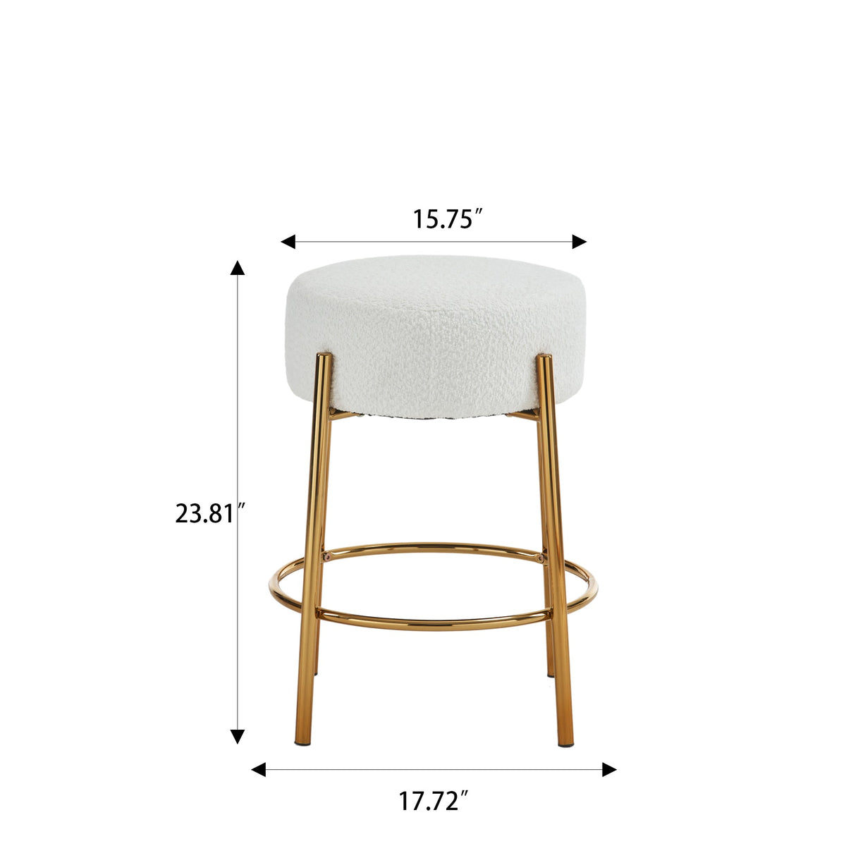 24 inch high circular bar stool