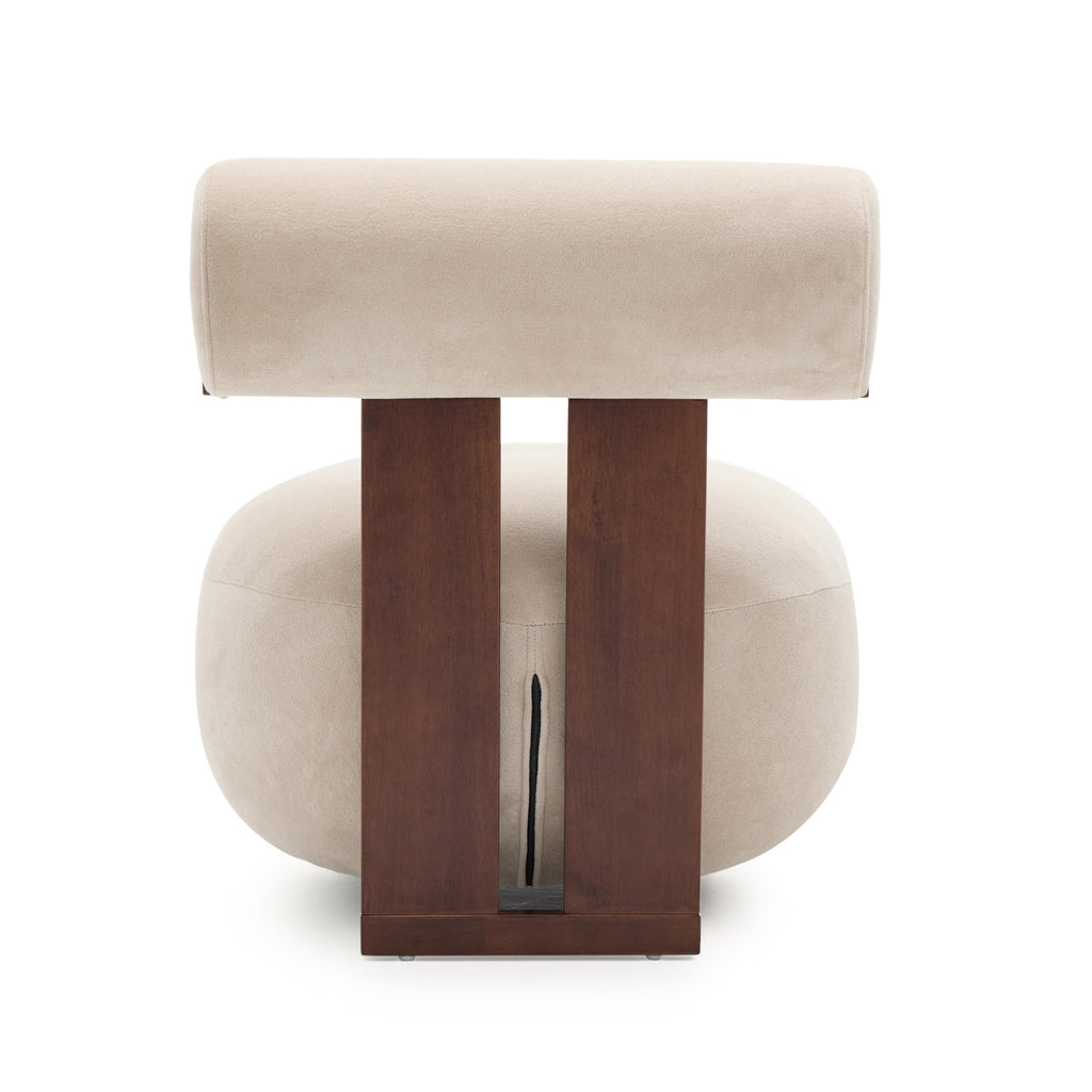 Christopher Knight Home Elvis Velvet Low Profile Accent Chair