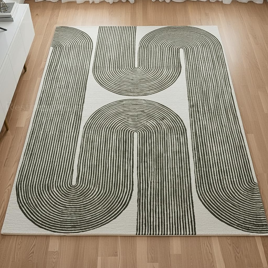 Modern Handmade Wool Area Rug