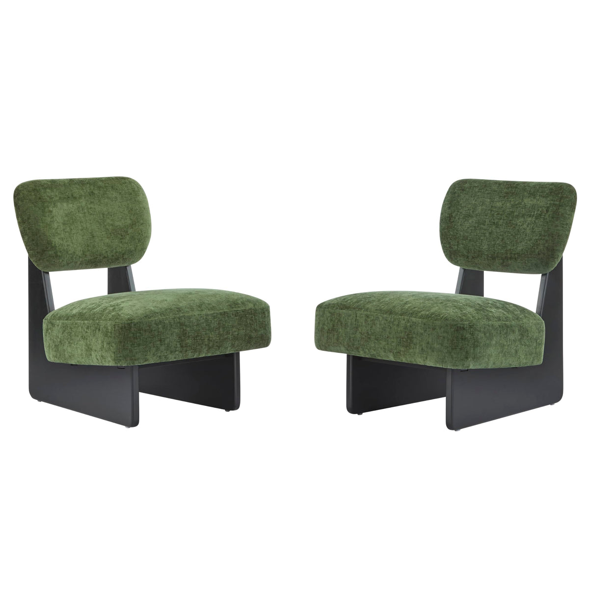 Christopher Knight Home Mores Low Profile Accent Chair Set of 2