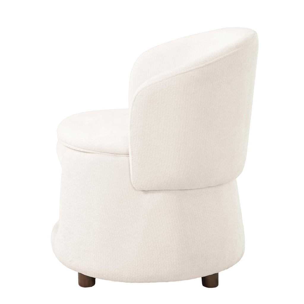 Merax Modern Accent Chair with Pet Cave & Storage