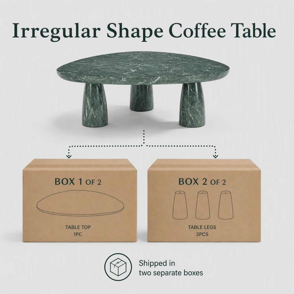 Cloud-Shaped Coffee Table