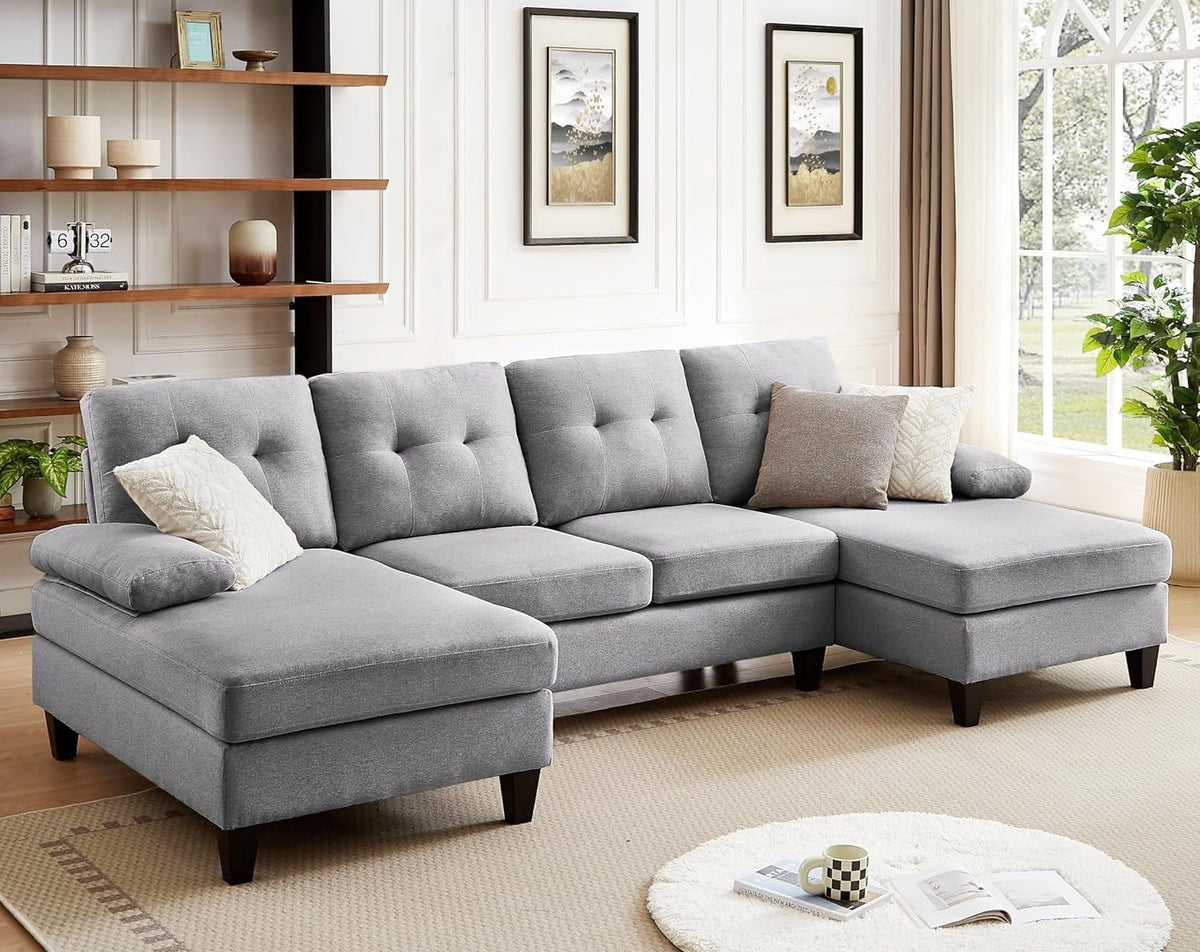 105" Sectional Sofa Couch