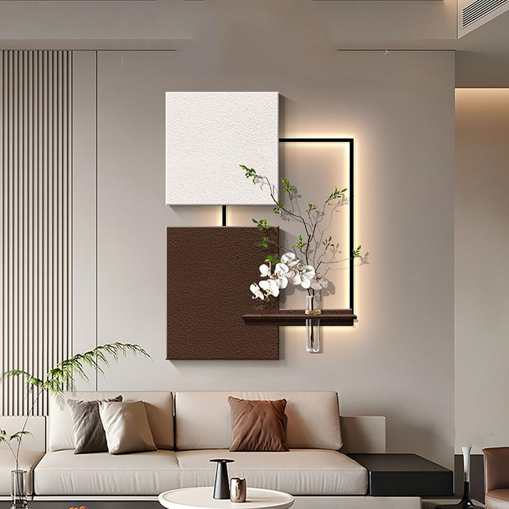 3D Sandstone LED Wall Art