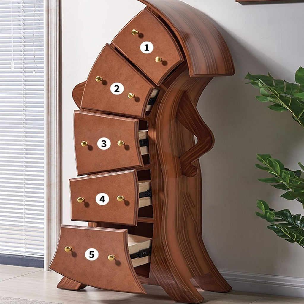 Bedroom Cabinet Creative Chest of Drawers Bedroom Storage Cabinet Decorative Shaped(02)